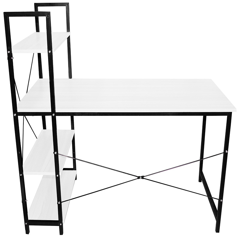 Escritorio Minimalista Kit Silla Oficina Reclinable Malla Antitraspirante