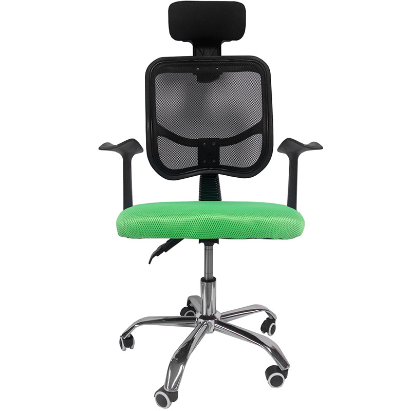 Escritorio Minimalista Kit Silla Oficina Reclinable Cabecera Ajustable Verde