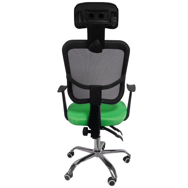 Escritorio Minimalista Kit Silla Oficina Reclinable Cabecera Ajustable Verde