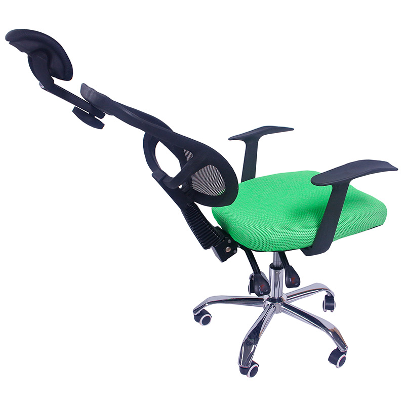 Escritorio Minimalista Kit Silla Oficina Reclinable Cabecera Ajustable Verde