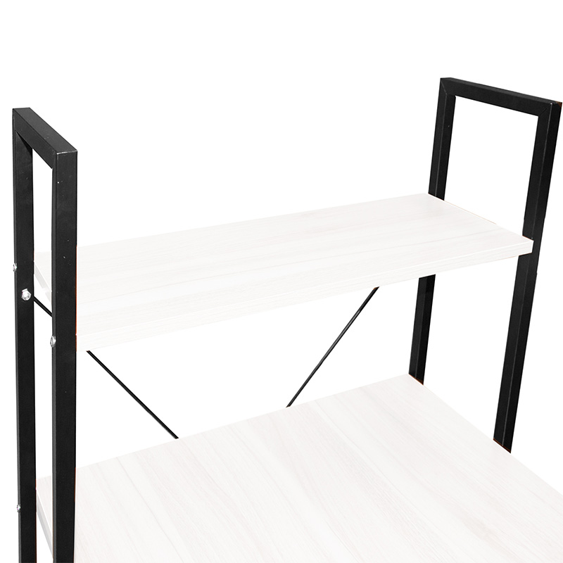 Escritorio Minimalista Kit Silla Oficina Reclinable Cabecera Ajustable Azul