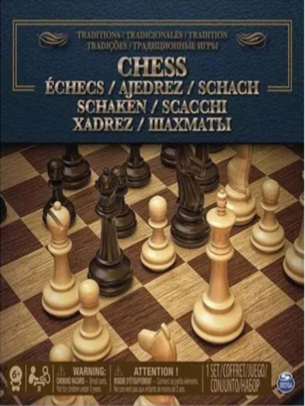 Ajedrez Clasico Spin Master Juego De Mesa