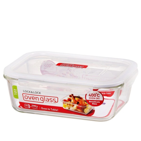 Contenedor De Vidrio HermÃ©tico Euro 1130 2 L