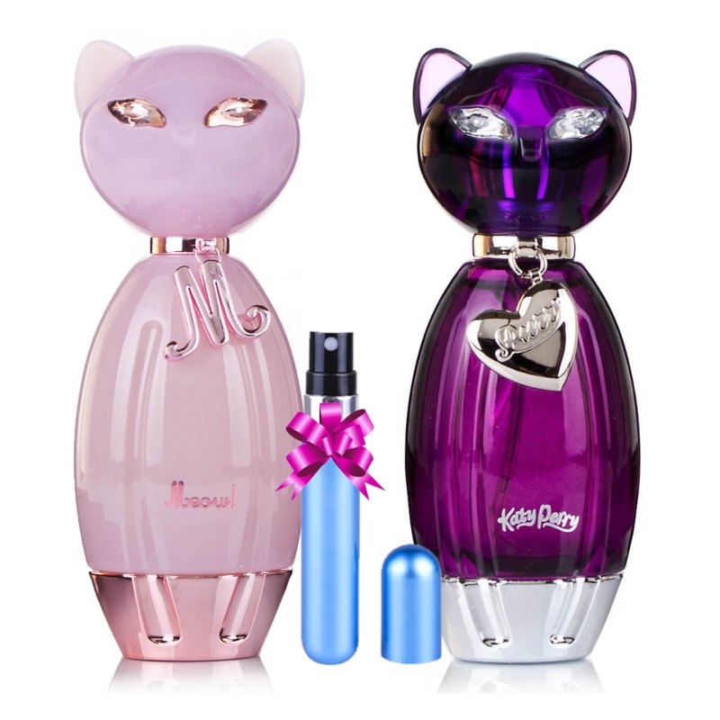 Paquete 2 Perfumes Meow + Purr De Katy Perry Para Mujer Edp 100Ml