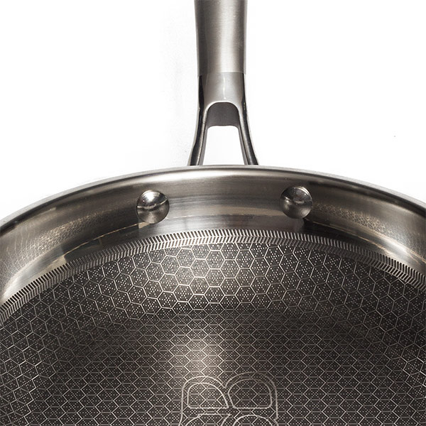 Schones Bauen Sarten de acero Inoxidable para induccion Anti rayaduras, de 20 cm