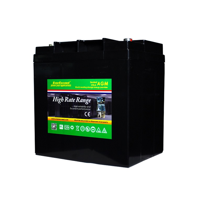 Batería Recargable Agm Sellada Libre De Mantenimiento 12v 26a. Aplicaciones en el hogar, comercio e industria EverExceed 