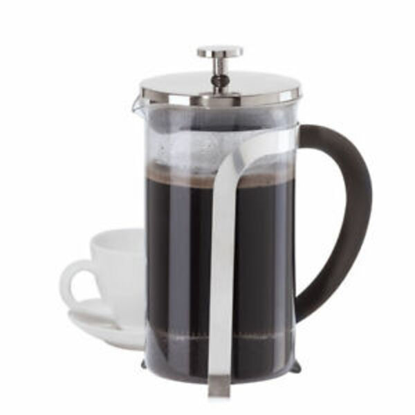 Cafetera prensa francesa de vidrio borosilicato 12 oz