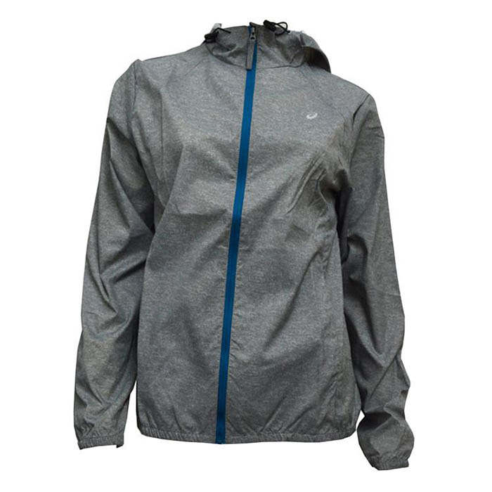 Chamarra ASICS Mujer Capucha WT2892RT Gris