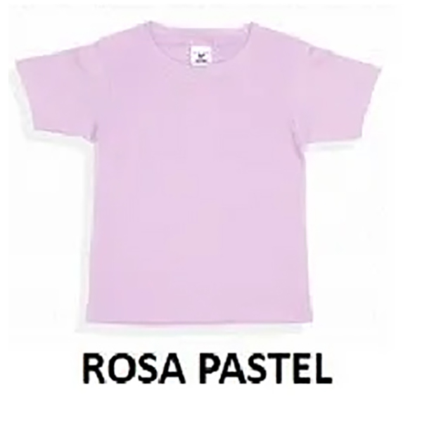 PLAYERA BEBE YAZBEK CUELLO REDONDO ROSA PASTEL 01 B0300