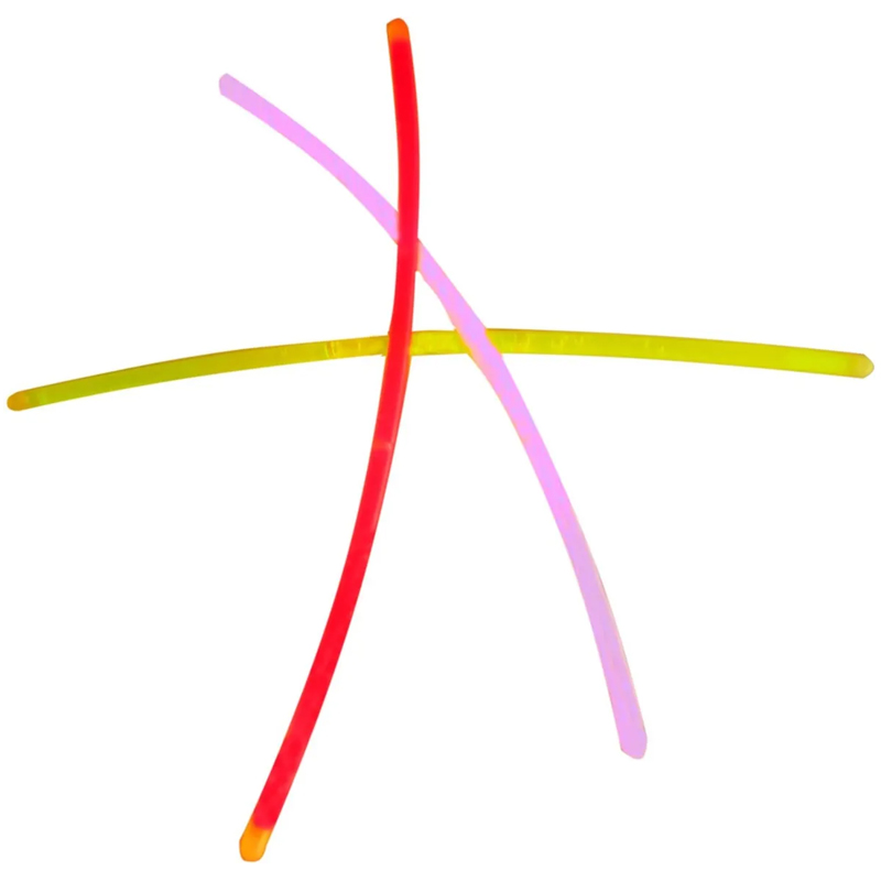 Paquete Varitas 100 Tipo Nenon Para Pulseras Collares Lentes