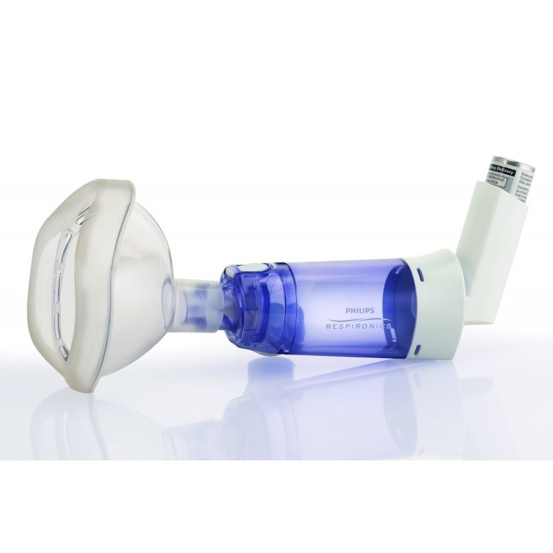 OPTICHAMBER DIAMOND INFANTIL PARA MEDICAMENTO INHALADO RESPIRONICS.