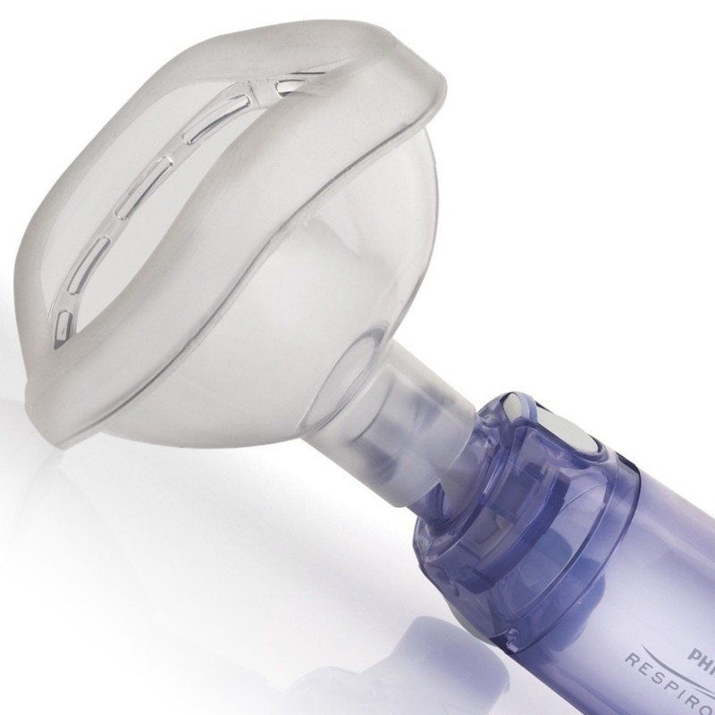 OPTICHAMBER DIAMOND INFANTIL PARA MEDICAMENTO INHALADO RESPIRONICS.