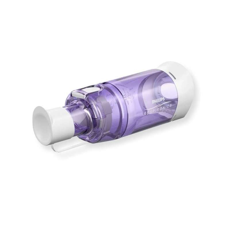 OPTICHAMBER DIAMOND INFANTIL PARA MEDICAMENTO INHALADO RESPIRONICS.