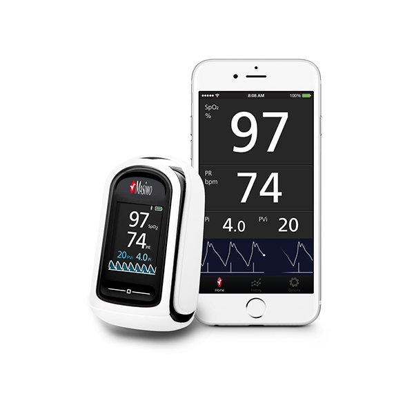 OXIMETRO DE DEDO MASIMO MIGHTYSAT RX BLUETOOTH.