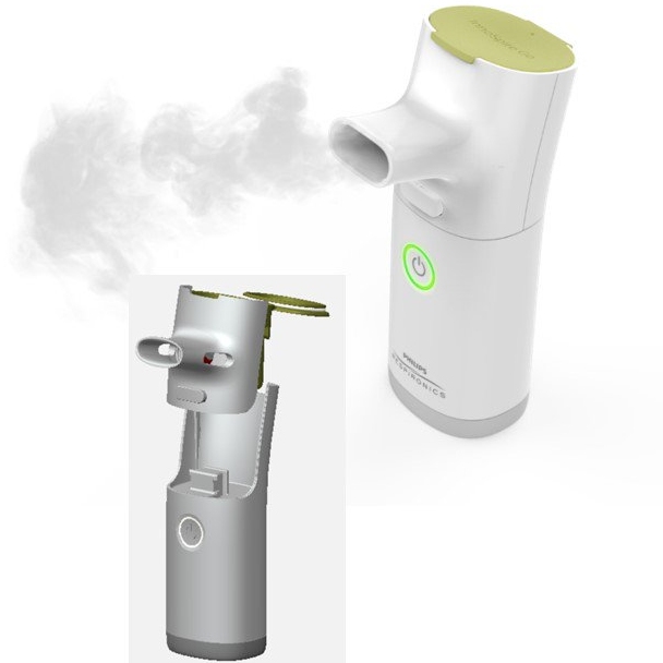 NEBULIZADOR PORTATIL INNOSPIORE GO PHILIPS RESPIRPNICS.
