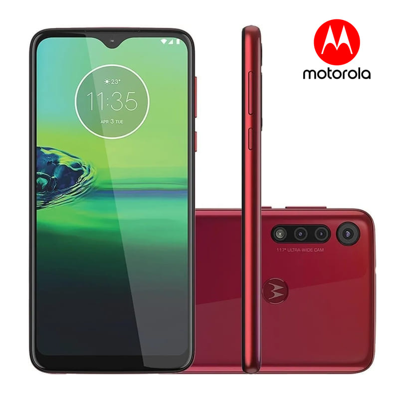 Celular Motorola Moto G8 Play 32GB 2Gb Ram DualSim - Frambuesa