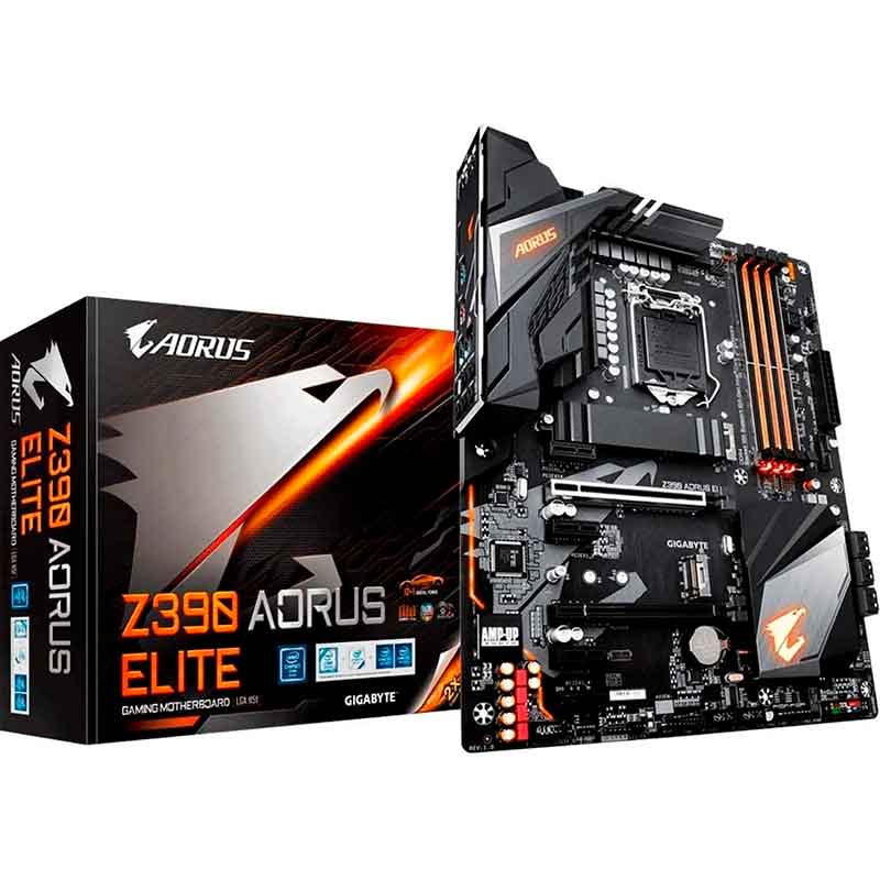 Tarjeta Madre AORUS Z390 Aorus Elite INTEL 1151 ATX 