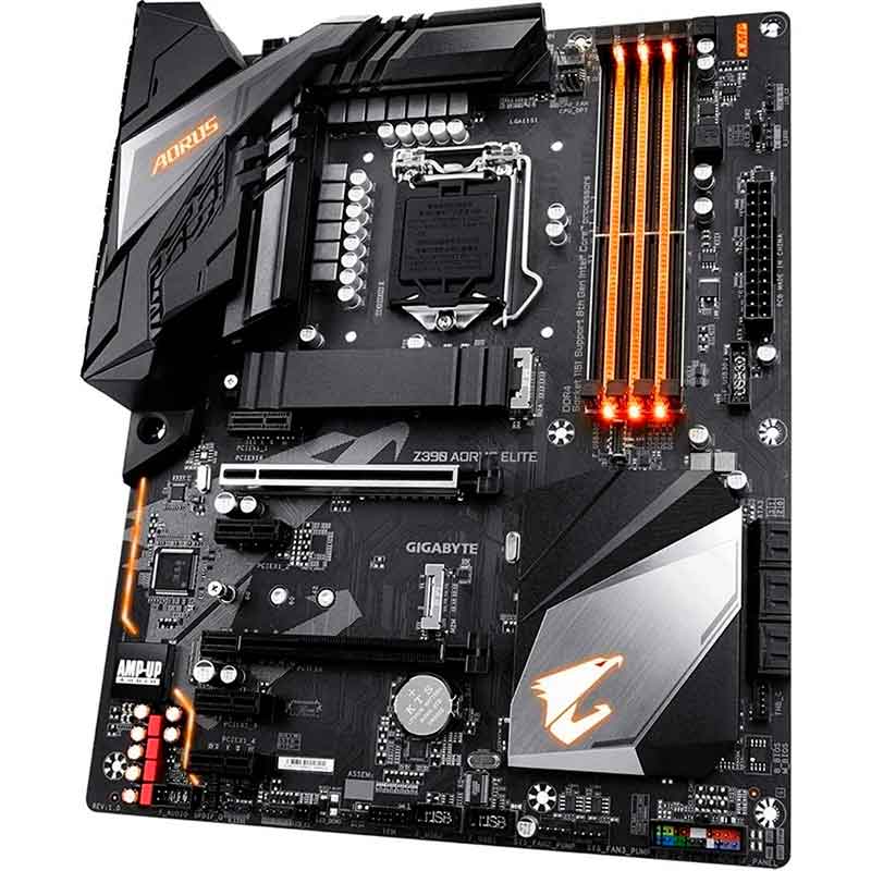 Tarjeta Madre AORUS Z390 Aorus Elite INTEL 1151 ATX 