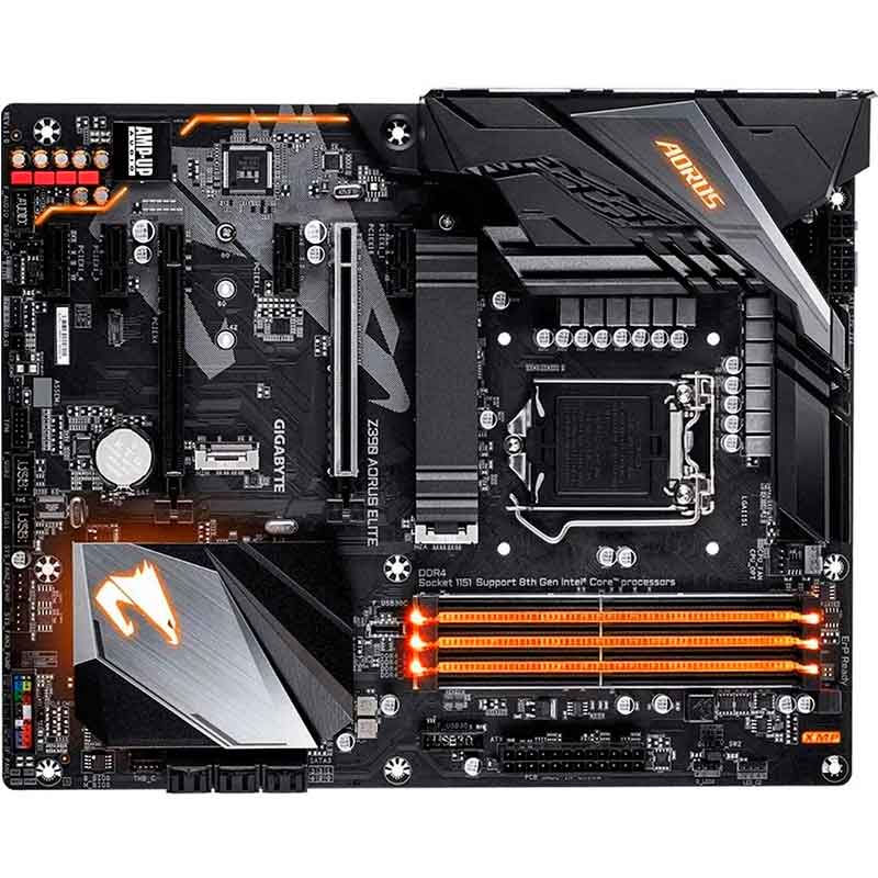 Tarjeta Madre AORUS Z390 Aorus Elite INTEL 1151 ATX 