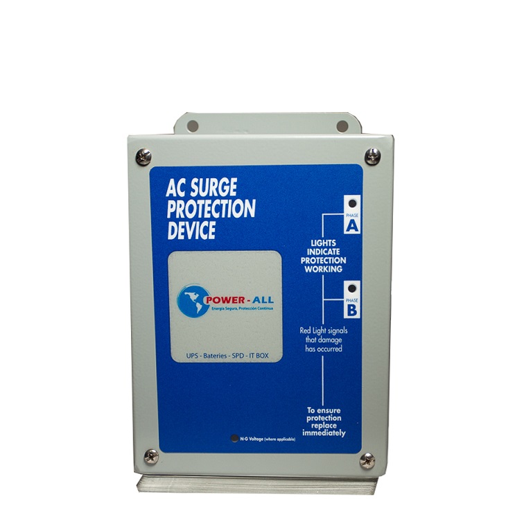Supresor De Picos De Voltaje SPD 120 / 240 Vca / 100 Ka. Power All
