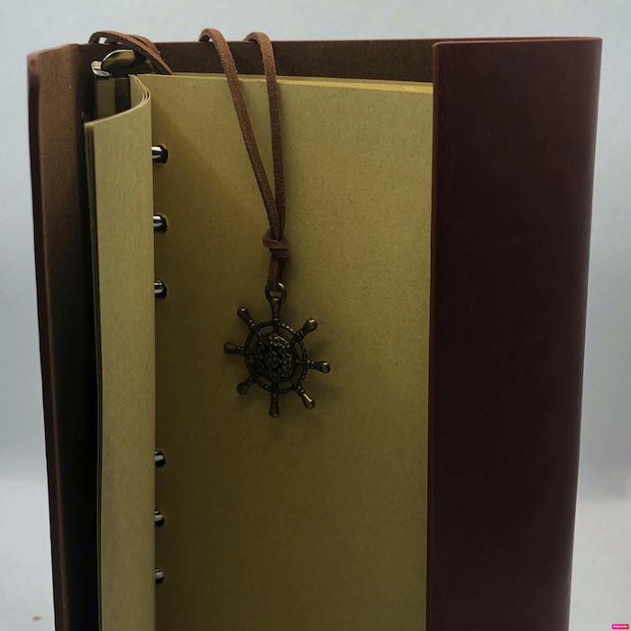 AGENDA CON FORRO DE PIEL GRABADA MARCA SMART