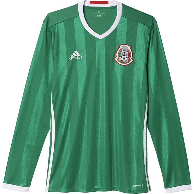 Jersey Adidas de la Seleccion de Mexico Manga Larga VC
