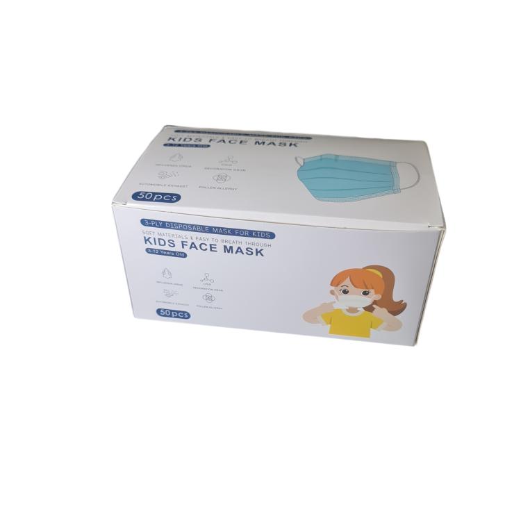 CUBREBOCAS TRICAPA TERMOSELLADO INFANTIL MONOS 50 pz.