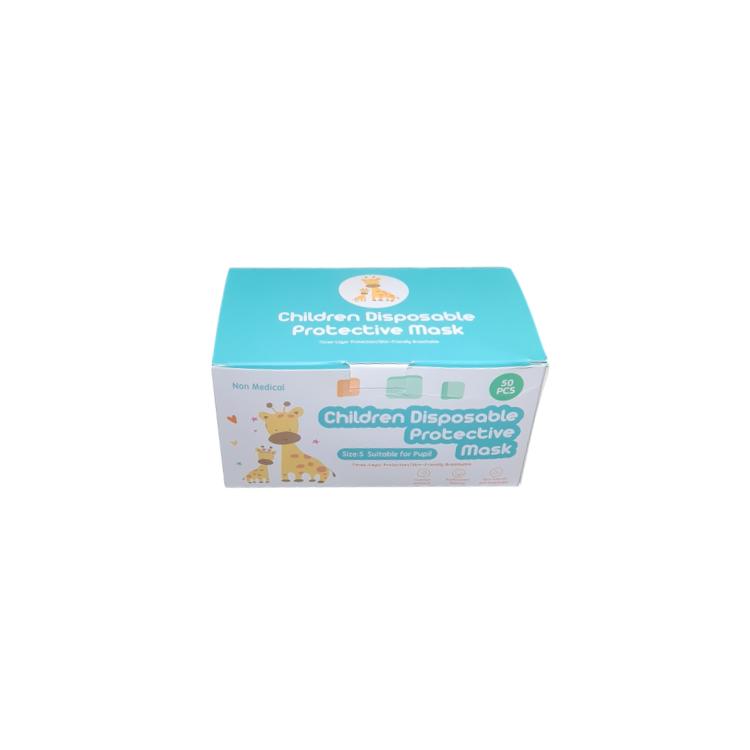 CUBREBOCAS TRICAPA TERMOSELLADO INFANTIL CARRITOS 50 pz.