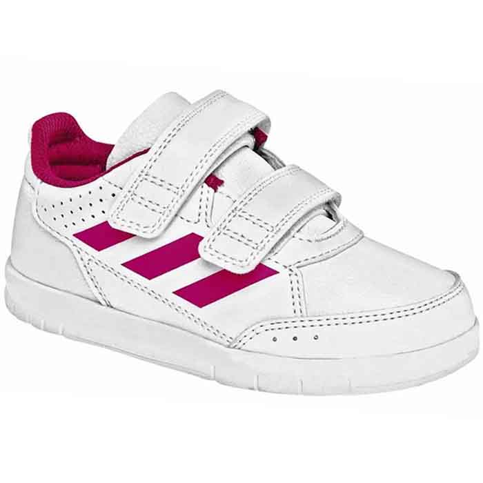 Tenis ADIDAS Niña ALTASPORT CF I Blanco Rosa BA9515