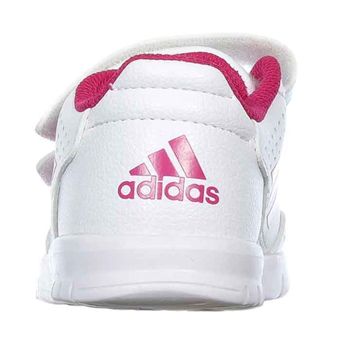 Tenis ADIDAS Niña ALTASPORT CF I Blanco Rosa BA9515