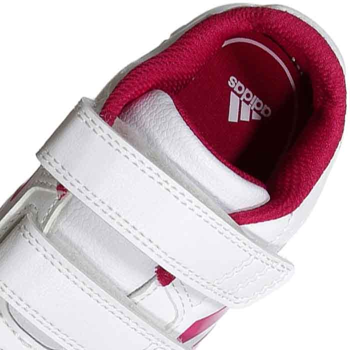 Tenis ADIDAS Niña ALTASPORT CF I Blanco Rosa BA9515