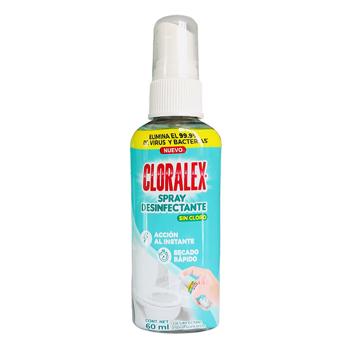 Desinfectante Spray Cloralex 15pzas De 60ml C/u