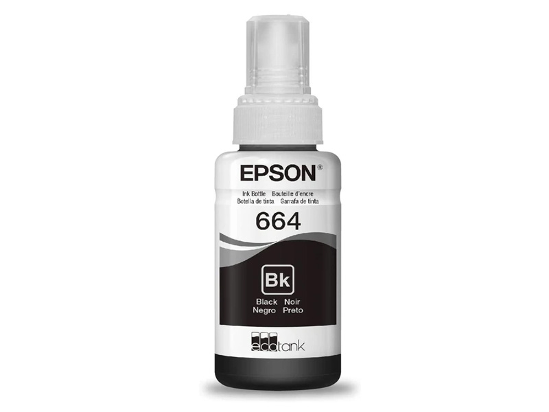 TINTA EPSON T6641 NEGRO L110 L120 L200 L210 L300 L310 L380 L350 L355 L390 L495 L555 L575 L1300.