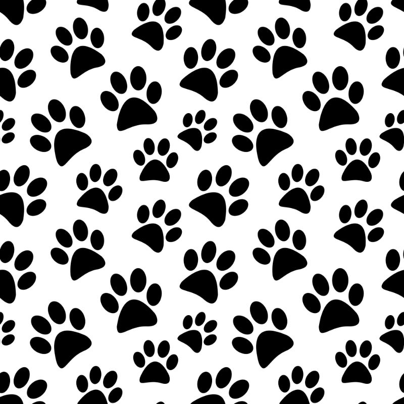 Vinil Decorativo en Lamina Deco Adhesivo 5.5 m x 50 cm MobileCity Pisaditas en Negro