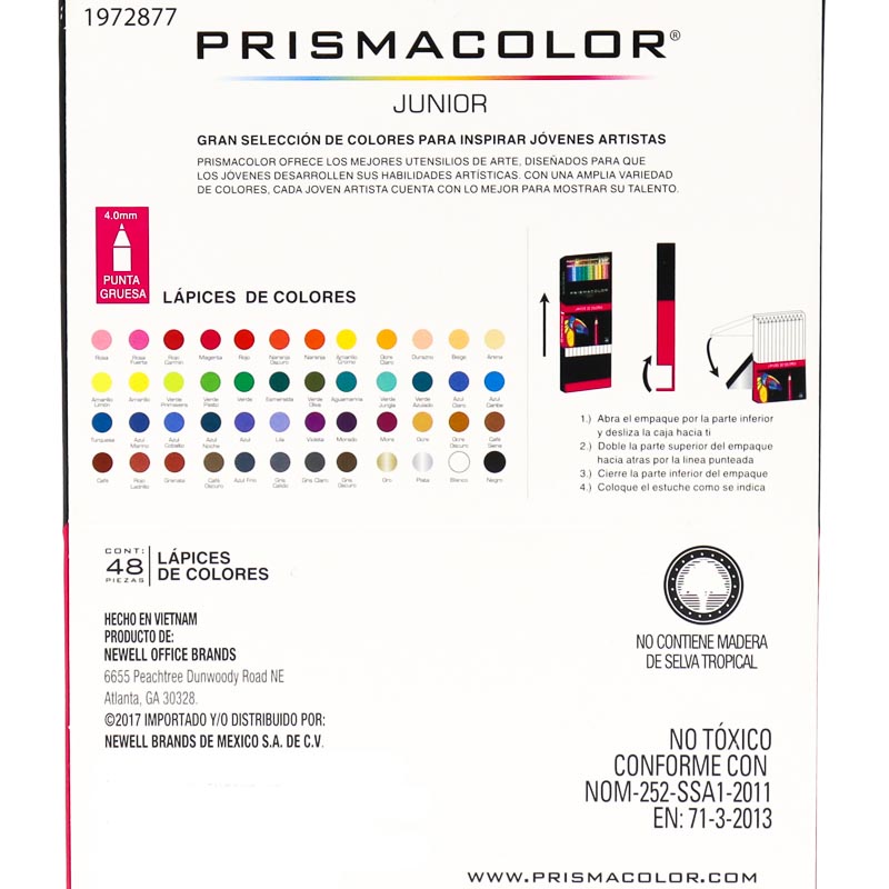Caja de Colores Prismacolor x 48