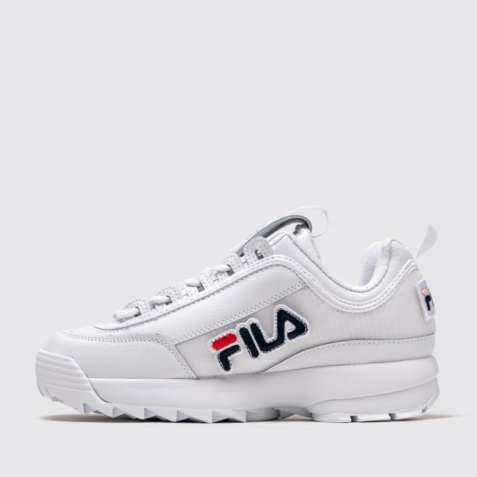 Tenis Fila Disruptor II Patches - Blanco