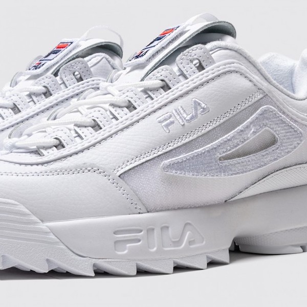 Tenis Fila Disruptor II Patches - Blanco