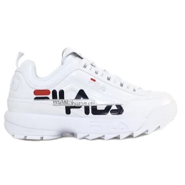 Tenis Fila Disruptor II Print - Blanco
