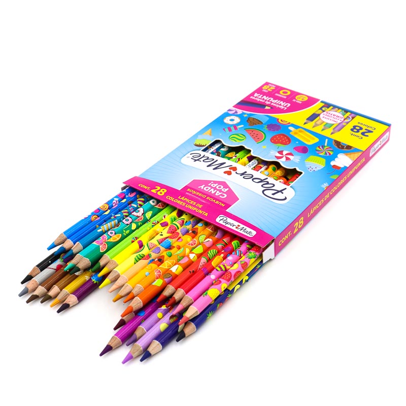 Lapices De Colores Candy Pop Papermate 28 Pzas