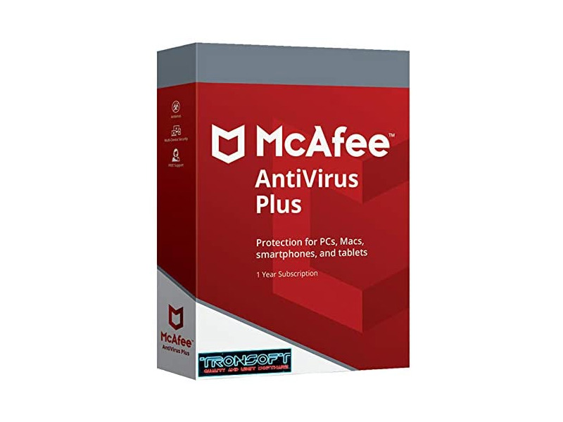 LICENCIA ANTIVIRUS MCAFEE TOTAL PROTECCION 1AÑO 10 USUARIOS