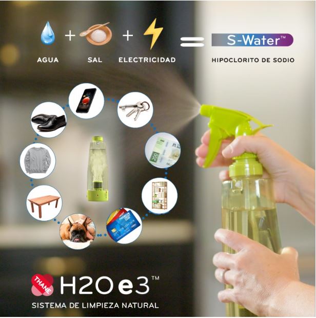 Sistema de limpieza natural H20 E3