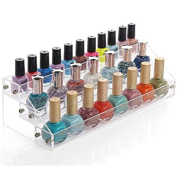 Organizador Exhibidor de Acrilico Para Esmaltes Barnices o Cosmeticos