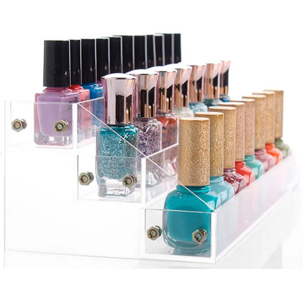 Organizador Exhibidor de Acrilico Para Esmaltes Barnices o Cosmeticos