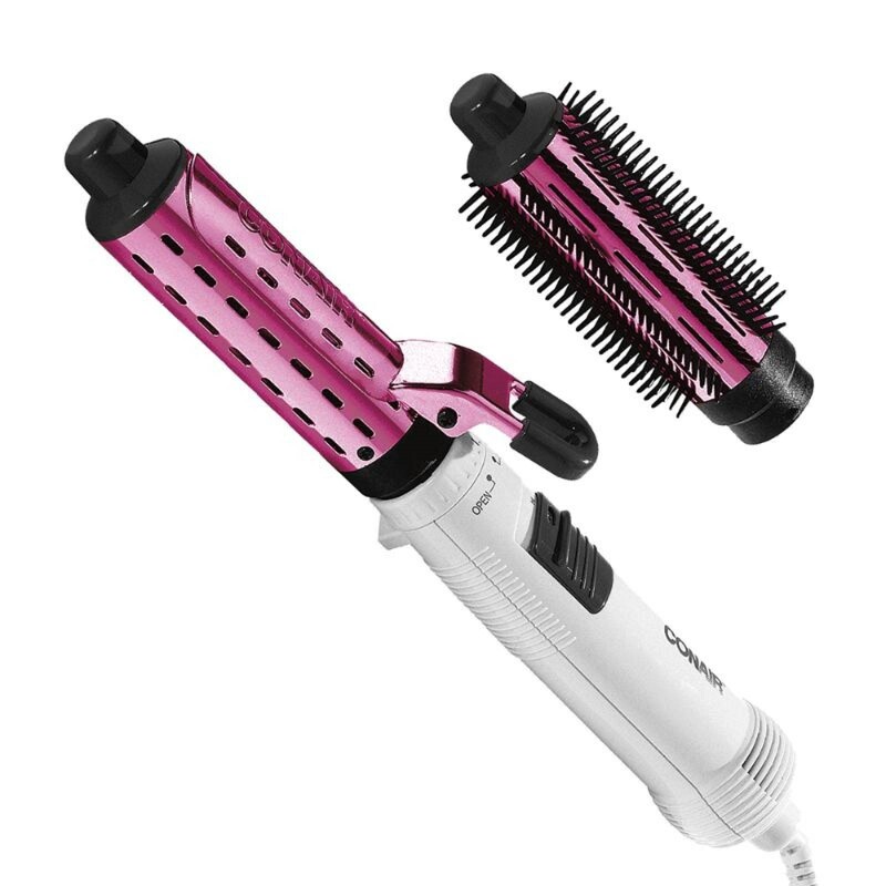 CEPILLO  AIRE Y TENAZA 300W CERAMICA ROSA       CD160CES  