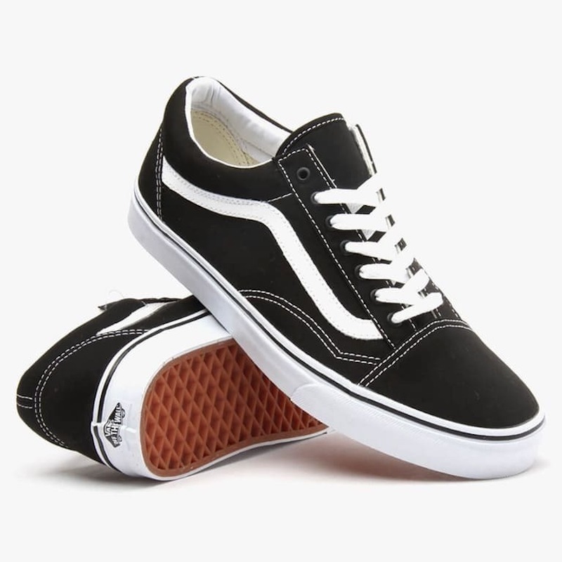 Tenis Vans Old Skool Skate - Negro