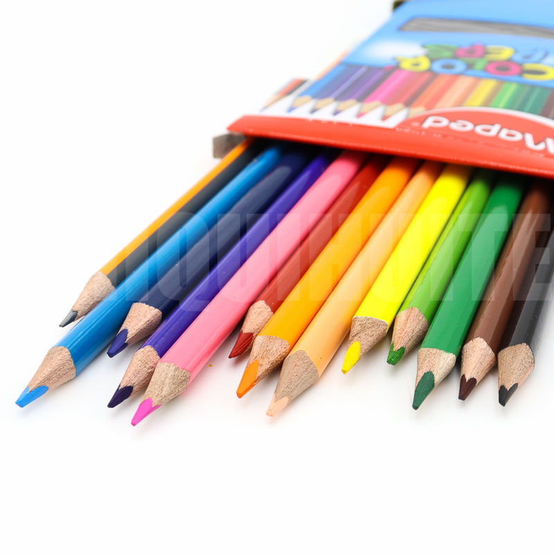 Lapices De Colores Maped Triangulares Maped 12 Pzas