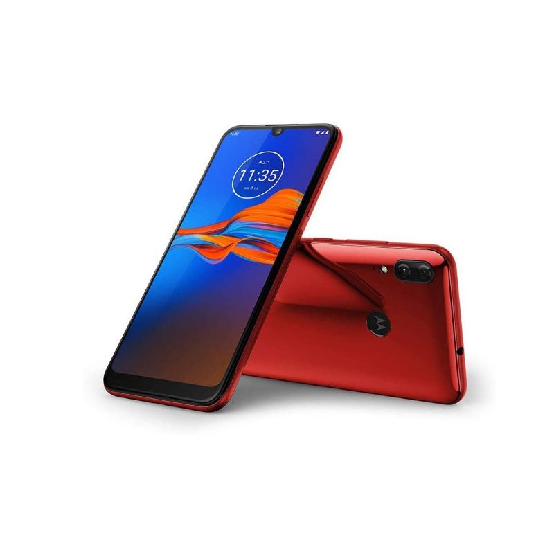 Smartphone Motorola Moto E6 Plus Rojo Cherry 32Gb Desbloqueado