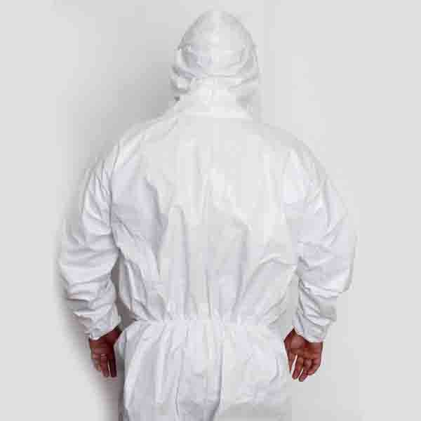 Overol  protector con gorro,  desechable, traje Tyveck