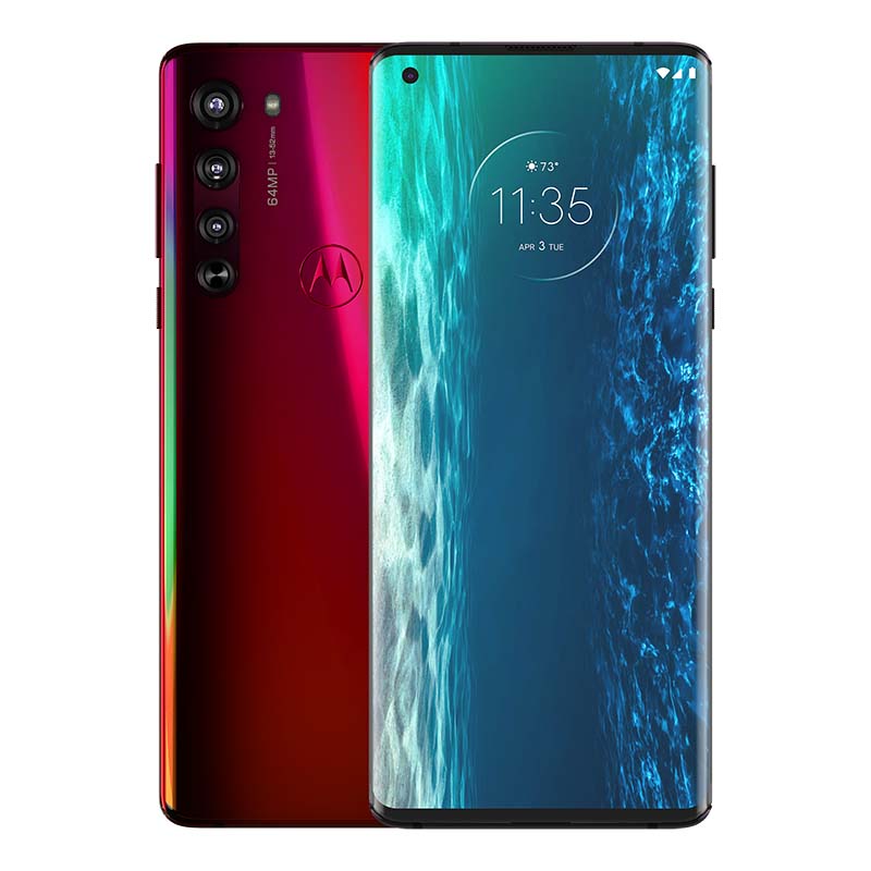 Celular MOTOROLA LTE XT2063-3 EDGE Color ROJO Telcel Y LLÉVATE UNA CAMARA DEPORTIVA 4K