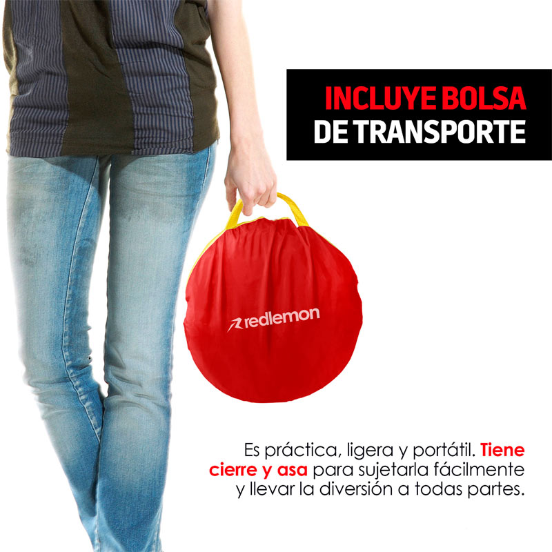 Redlemon Corral para Bebé y Niño con Canasta de Basketball, Plegable y Fácil de Armar, Portátil, para Interiores y Exteriores. Incluye Bolsa para Transportar, Ideal para Pelotas no incluidas